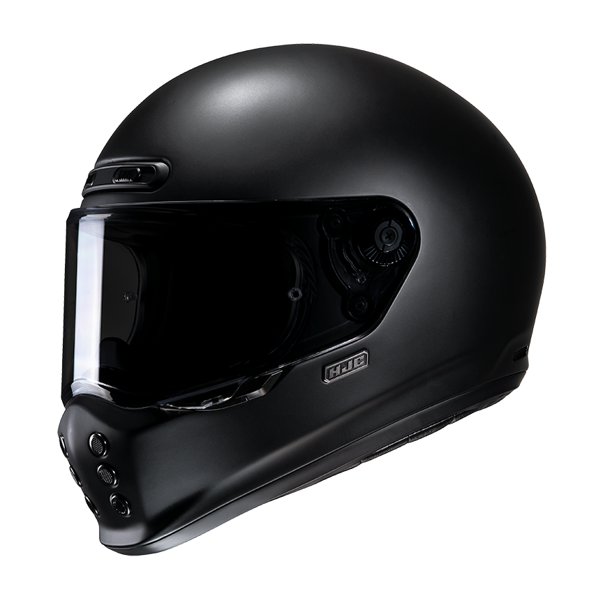 Hjc V10 Semi Flat Black Helmet